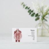 Back pain business card (Standing Front)