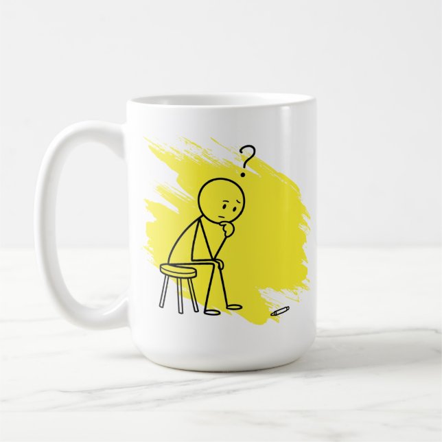 Back Pain Humor Custom Condition Fun Coffee Mug (Left)