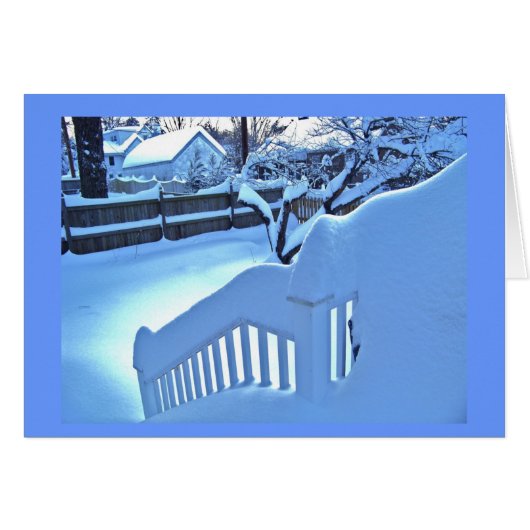 Back Railing in snow (Front Horizontal)