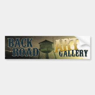 Back Road Art Gallery bumper sticker