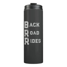 Back Road Rides Logo Gray Lettering