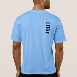 Back Side Design Print Mens Sport Activewear T-Shirt