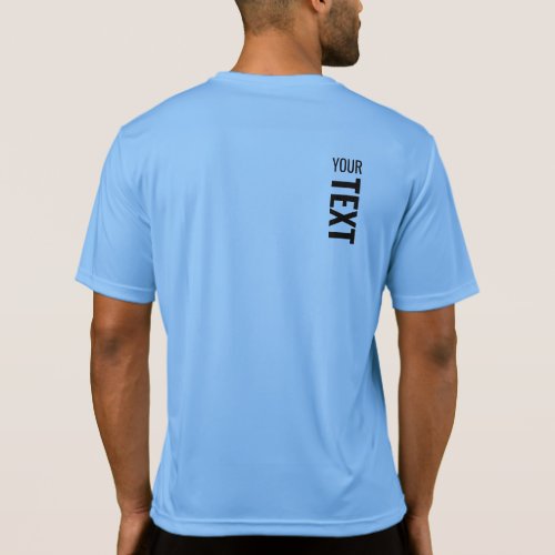 Back Side Design Print Mens Sport Activewear T_Shirt