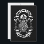 Back-Sons Of Odin- Vikings Nordish Save The Date<br><div class="desc">Back-Sons Of Odin- Vikings Nordish</div>