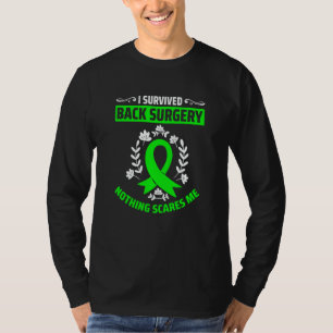 Back Surgery Recovery Scoliosis Awareness 12 T-Shirt