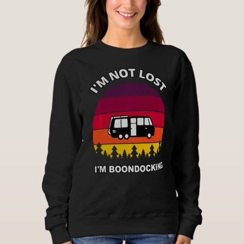 Back That Thing Up  Camper Rv Meme Camping Van Tra Sweatshirt