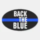 BACK THE BLUE SUPPORT POLICE BUMPER STICKER | Zazzle