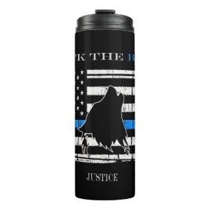 Back the Blue Thermal Tumbler