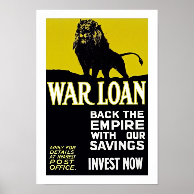 Back the Empire with Our Savings Poster (Front)