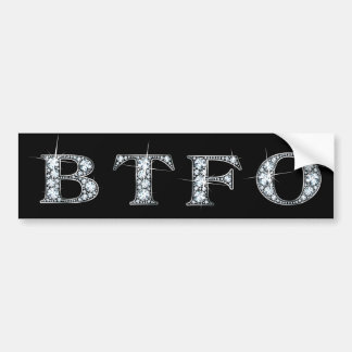Back The F* Off Bumper Sticker