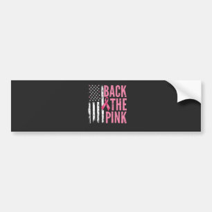 Back the Pink Breast Cancer Awareness Month Bumper Sticker