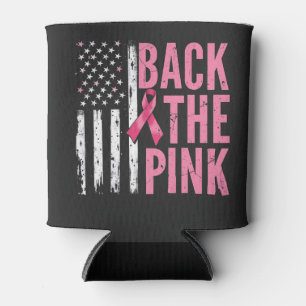 Back the Pink Breast Cancer Awareness Month  Can Cooler