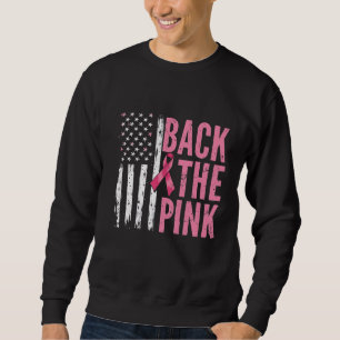 Back the Pink Breast Cancer Awareness Month Sweatshirt