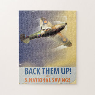 Back them up! WW2 poster Jigsaw Puzzle