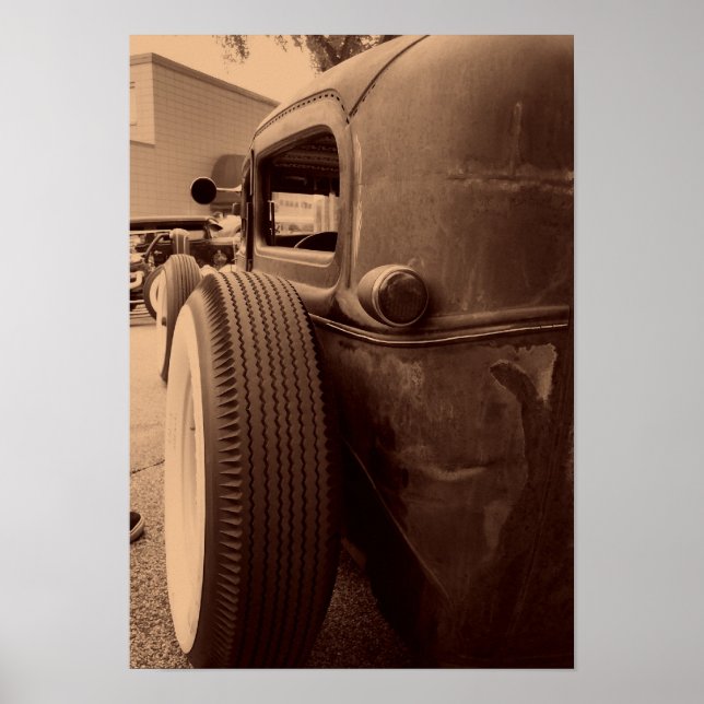 Back Tire Poster (Front)