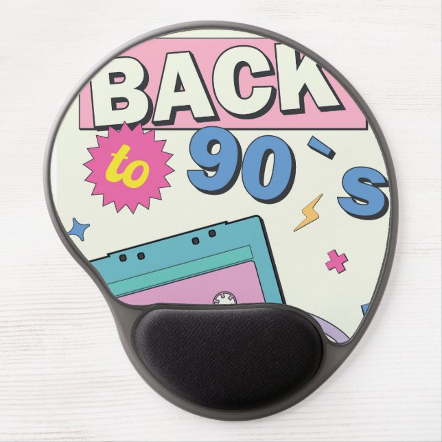  Back to 90s Gel Mouse Pad (Front)