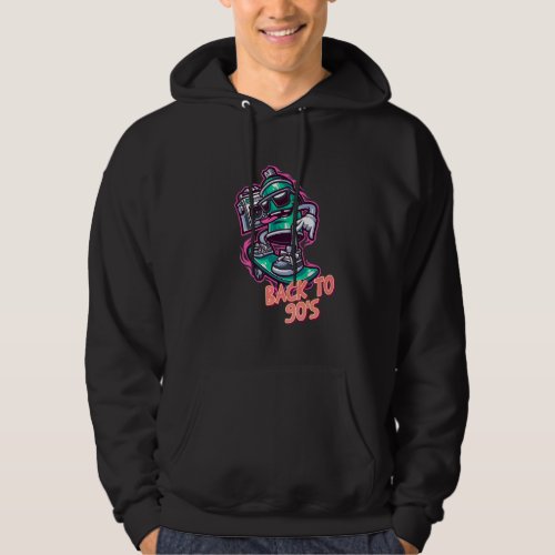 Back To 90s Hip Hop  Sarcastic Sassy Hoodie