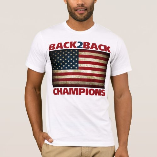 Back to Back World War Champions T_Shirt