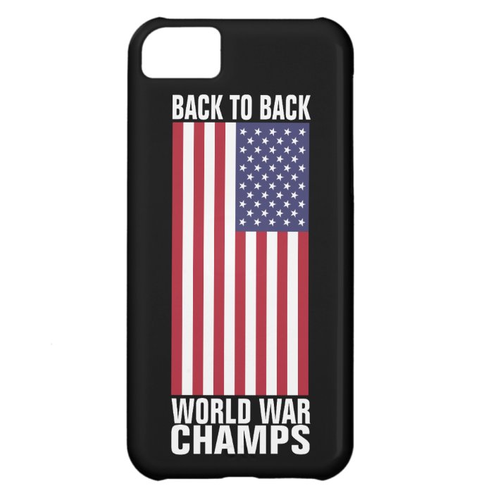 Back to Back World War Champs iPhone 5C Cover