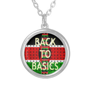 Back to Basics Silver Plated Necklace