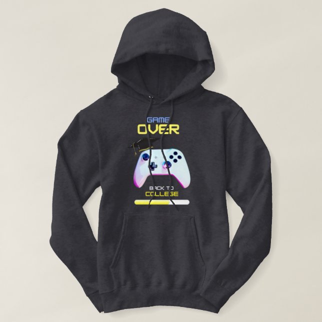 back to college hoodie (Design Front)