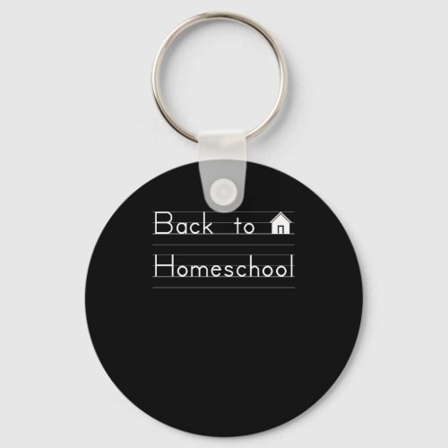 Back To Homeschool  Keychain