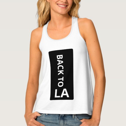 Back to LA Tank Top