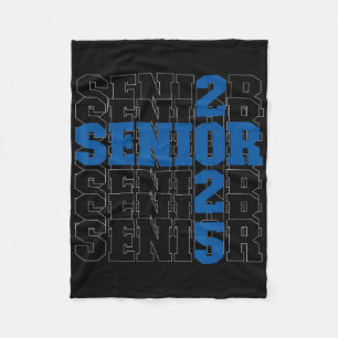 Back To School6 Senior 2025 Fleece Blanket