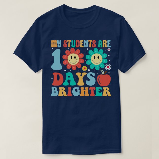 Back To School 100 Day Of School (225) T-Shirt (Design Front)