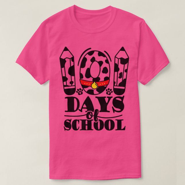 Back To School 100 Day Of School (328) T-Shirt (Design Front)