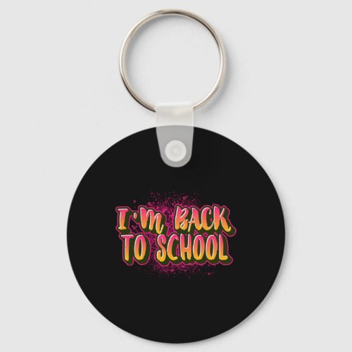 Back To School 102  Keychain