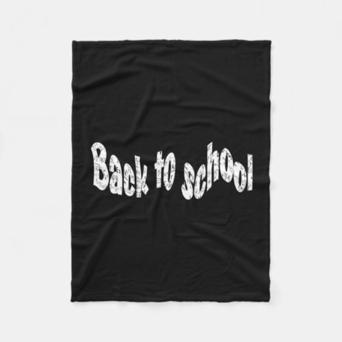 Back To School 105  Fleece Blanket