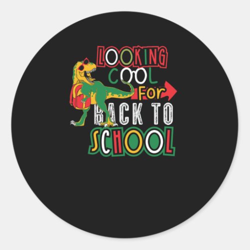 Back To School 135  Classic Round Sticker