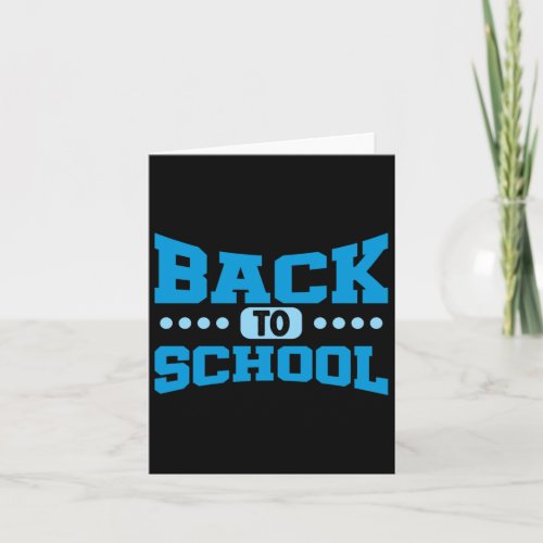 Back To School 1  Card