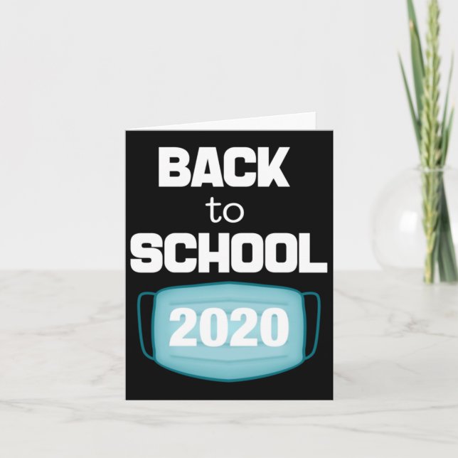 Back To School 1  Card (Front)