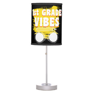 Back To School 1st Grade Vibes Shirt First Day Table Lamp