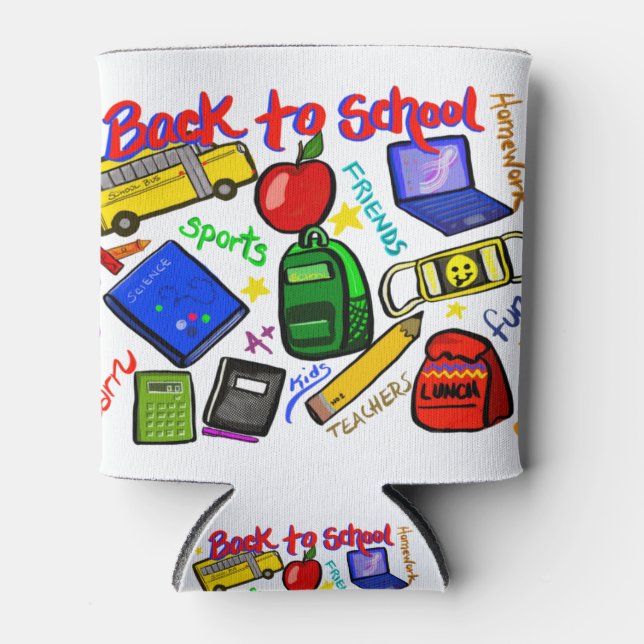 Back to School 2020 Can Cooler (Front)