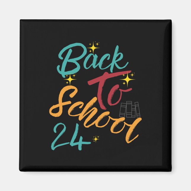 Back To School 2024 Classic T-short Design  Magnet (Front)