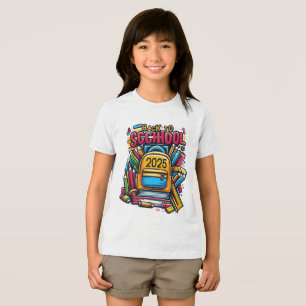 Back to School 2025 – Funny & Motivational Student Tri-Blend Shirt