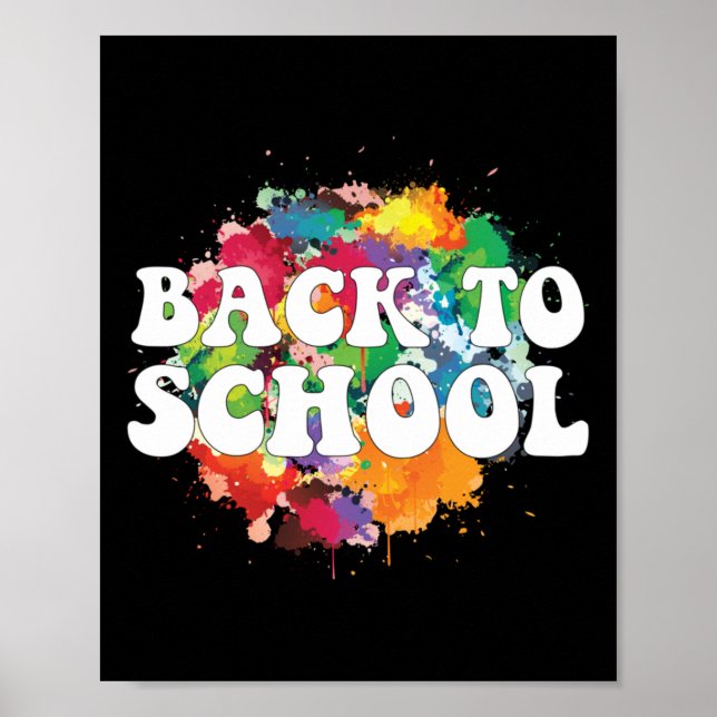 Back To School 2025  Poster (Front)