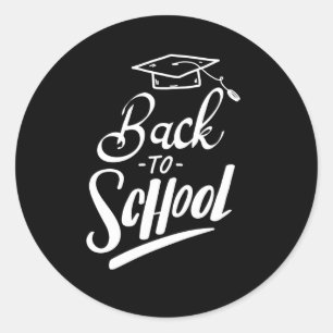 Back To School 20 Classic Round Sticker