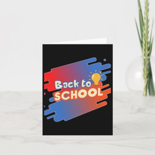 Back To School 2  Card