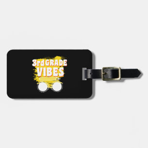 Back To School 2nd Grade Vibes Shirt First Day Kid Luggage Tag