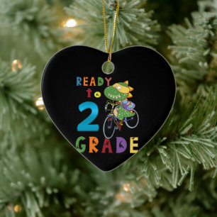 Back To School,2Th Grade Ceramic Ornament