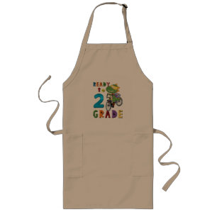 Back To School,2Th Grade Long Apron