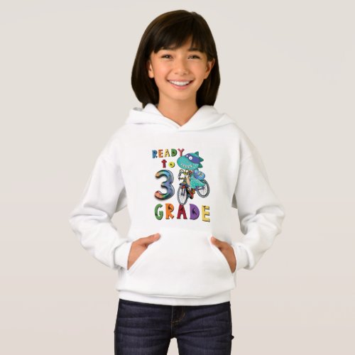 Back To School 3Th Grade Hoodie