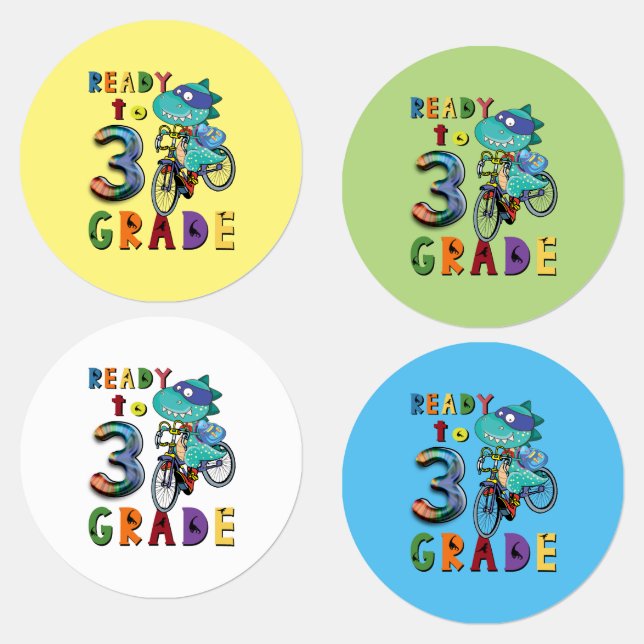Back To School, 3Th Grade Labels (Group)