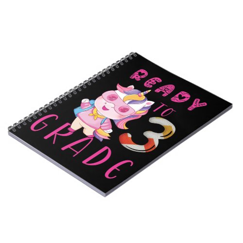 Back To School 3Th Grade Notebook