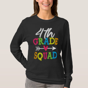 Back To School 4th Grade Vibes Tie Dye Leopard Sun T-Shirt