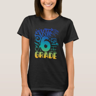 Back to School 6th Grade Teacher Women Kids T-Shirt